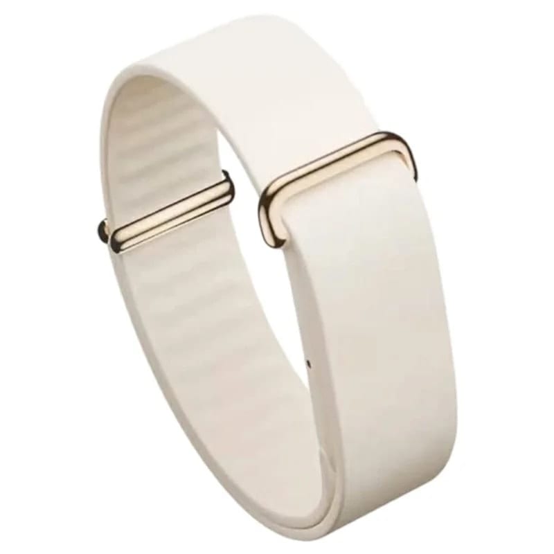 Detailansicht des Silikon Armband mit Hülles – Verschluss und Material in Nahaufnahme