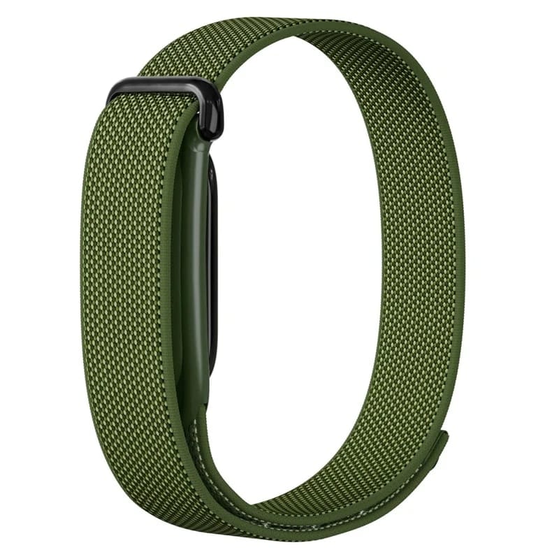Detailansicht des Sport Loop Armbands – Verschluss und Material in Nahaufnahme