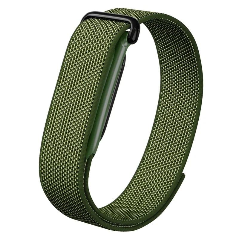 Sport Loop Armband in Armee-Grün – Ersatzarmband für das Google Fitbit Air