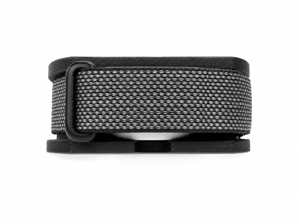CleanHold Air Curve – Nahaufnahme des Armbands über der Rundung
